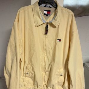 Tommy Hilfiger vintage yellow jacket 90s